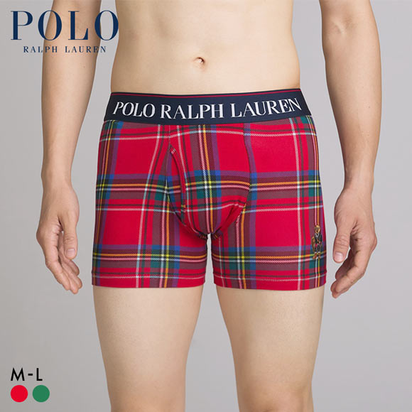 ポロ ラルフ ローレン Holiday Bear Embroidery Boxer Brief ボクサーパンツ 前あき メンズ アンダーウェア POLO RALPH LAUREN
