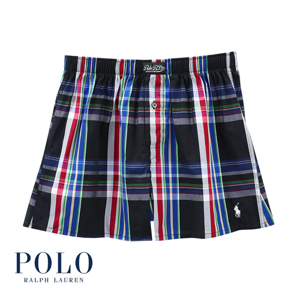 ポロ ラルフ ローレン POLO RALPH LAUREN Woven Boxer トランクス メンズ アンダーウェア