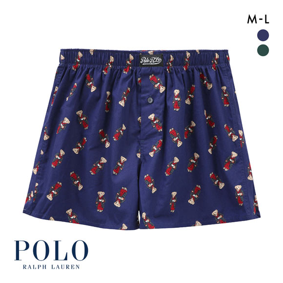 ポロ ラルフ ローレン Fall Morning Robe Bear トランクス 前あき メンズ アンダーウェア POLO RALPH LAUREN