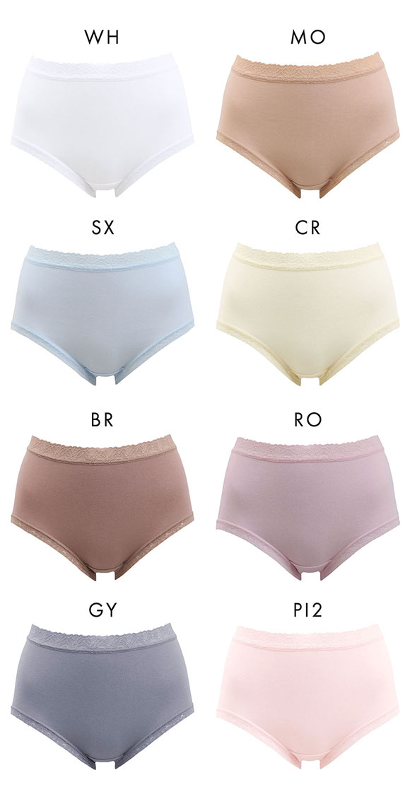 クロスコ KUROSUCO 日本製 綿混 お腹すっぽりFit ノーマルショーツ