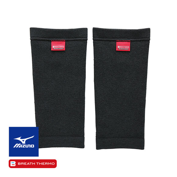 ミズノ MIZUNO ブレスサーモ BREATH THERMO ひじ用サポーター 2枚入り テーパー設計 スポーツ 保護 ユニセックス 男女兼用 発熱素材