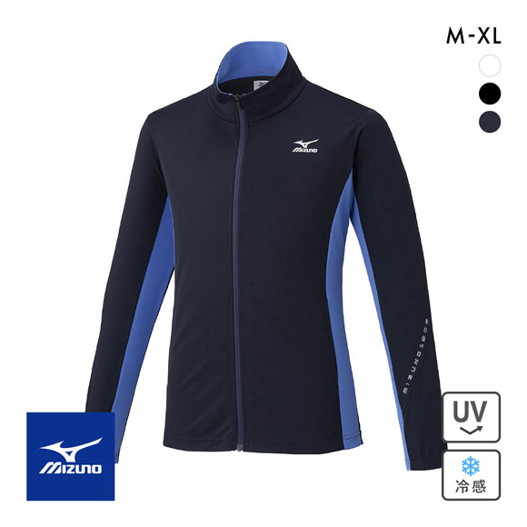 ミズノ メンズ ソーラーカット -3℃ジャケット M L XL UVカット 遮熱 接触冷感 吸汗速乾 紫外線カット トップス スポーツウェア