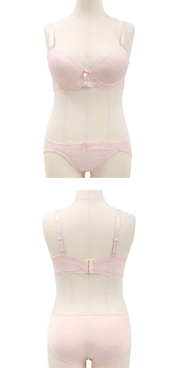 エレガント 脇肉を谷間に変える脇高ブラ すっきりつるん モールドブラセット GHI65-95 大きいサイズ グラマー Tシャツブラ ひびきにくい Elegante