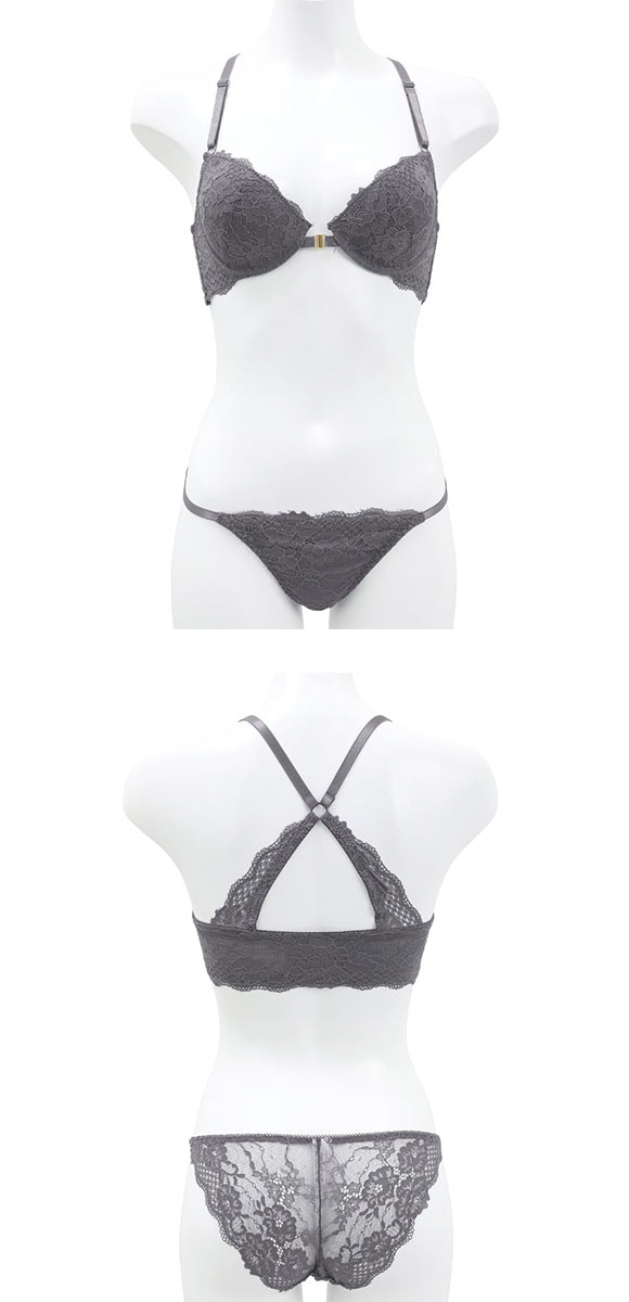 エレガント バッククロス フロントホック ブラセット ABCDEF 脇寄せ 谷間 盛り胸 大きいサイズ グラマー ひびきにくい Elegante