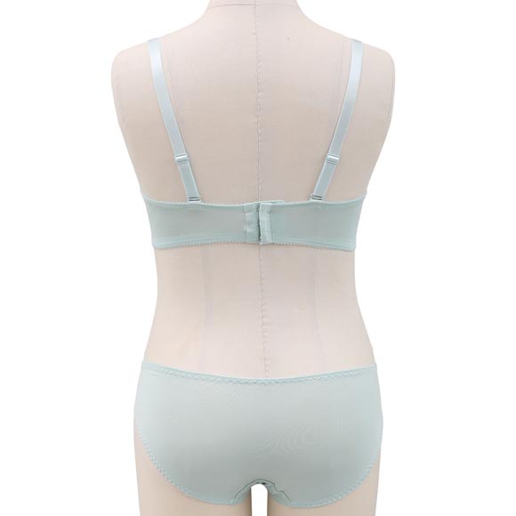 パンキュート トウィンクルシフォンレース ブラセット BCDEF80-95 大きいサイズ グラマー ブラジャー ショーツ セット 下着 PANCUTE