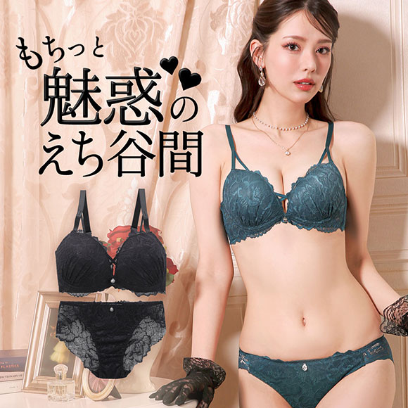 再販 エレガント 脇肉を谷間に変える脇高ブラ シャルムレーシークロス ソフトワイヤー ブラセット ABCDEF らくちん 脇肉 谷間 盛り胸 美胸 寄せ Elegante