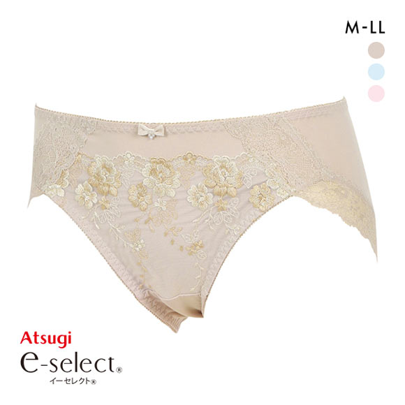 アツギ ATSUGI イーセレクト e-select 丸胸ブラ コーディネート ショーツ スタンダード 単品