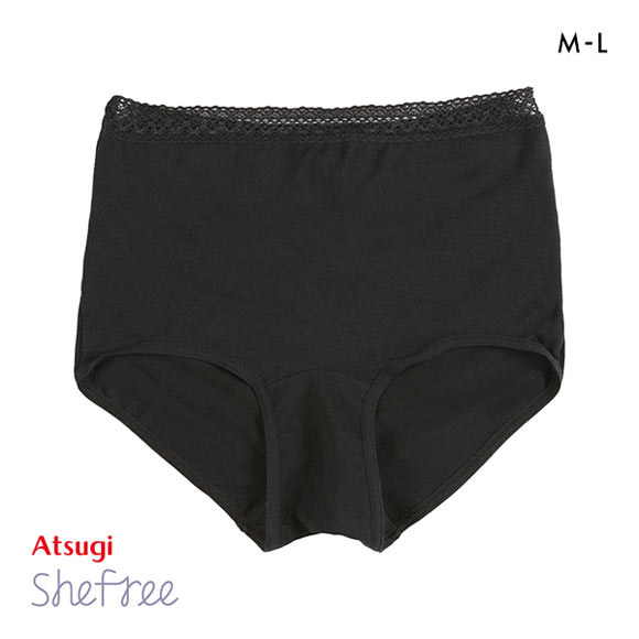 アツギ ATSUGI Shefree 着る温活 腰あったか 中綿入り ショーツ 日本製 単品