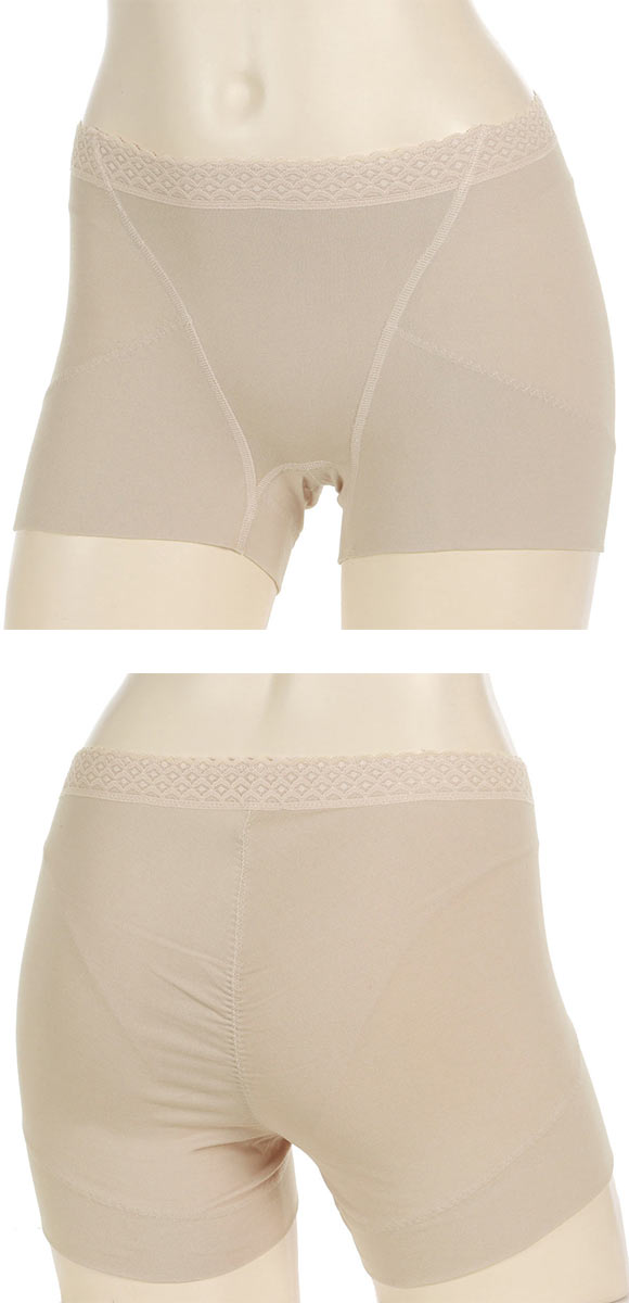 アツギ ATSUGI キュットネス 骨盤底筋サポートショーツ 綿混 1分丈 単品