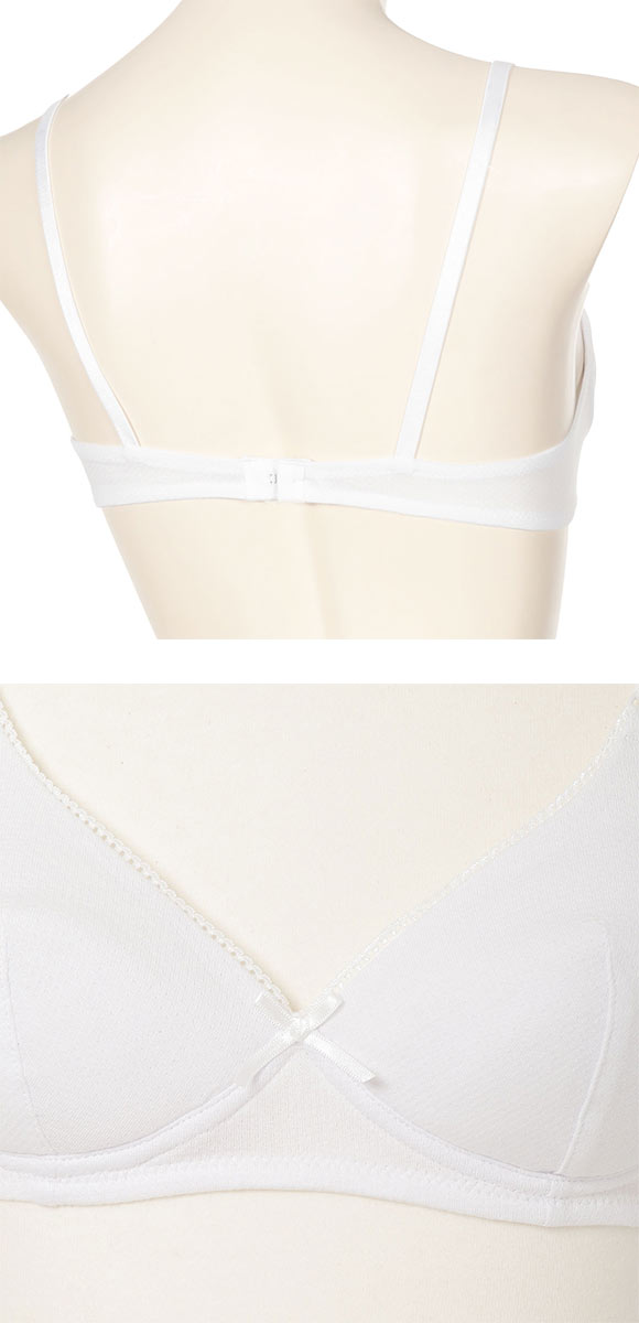 アツギ ATSUGI Hijuni ハイジュニ School ふんわりカップ ノンワイヤーブラ ジュニアブラ 女の子 単品