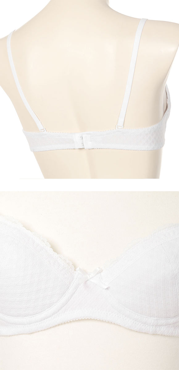 アツギ ATSUGI Hijuni ハイジュニ School ふんわりカップ 超ソフトワイヤーブラ ジュニアブラ 女の子 単品