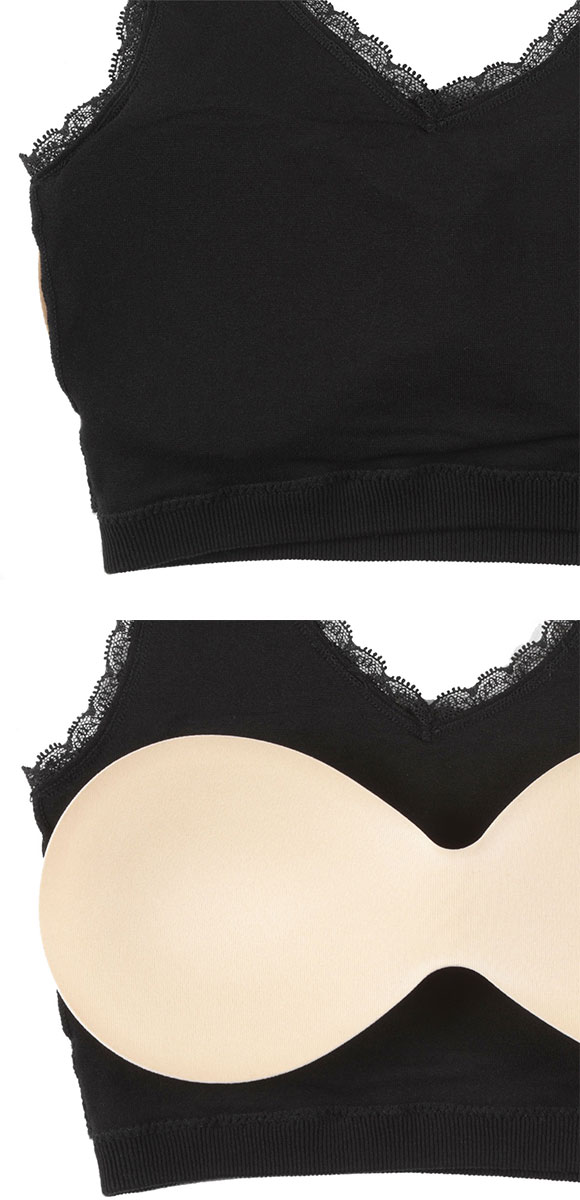 アツギ ATSUGI ヌードメイク NUDE Make 成型リブ ブラジャー ノンワイヤー ハーフトップ 単品