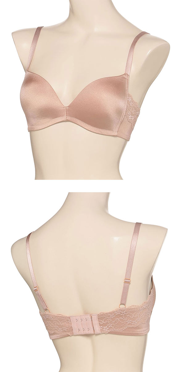 アツギ ナチュラリフト シームレス ノンワイヤーブラ ATSUGI