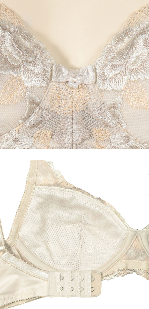 アツギ ATSUGI イーセレクト e-select ふんわり立体カップ ノンワイヤー ブラジャー 単品