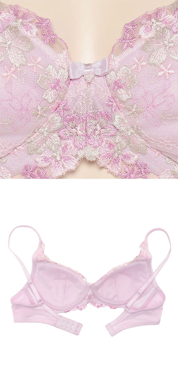 アツギ イーセレクト e-select ノンワイヤー 美しく整えるふんわり立体カップブラ ATSUGI