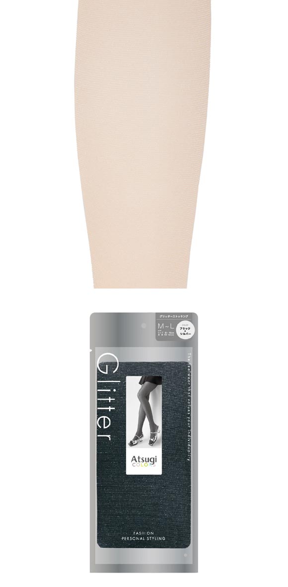 アツギカラーズ グリッターストッキング Atsugi COLORS