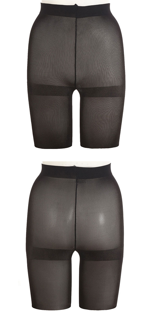 アツギ ATSUGI フェイクタイツ 裏ベージュタイツ まるで黒ストッキング 110デニール