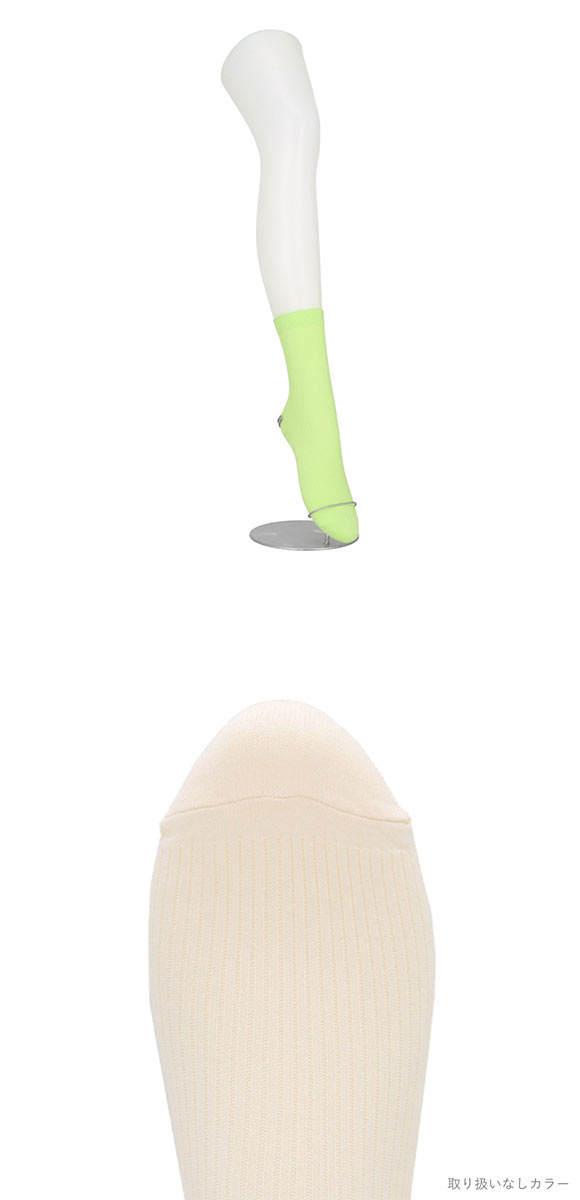 アツギカラーズ リブクルー丈ソックス Atsugi COLORS