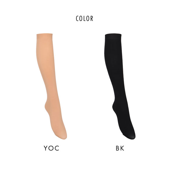 アツギ アスティーグ ひざ下丈ハイソックス 冷 涼しさキープ 自然な素肌感 ATSUGI ASTIGU