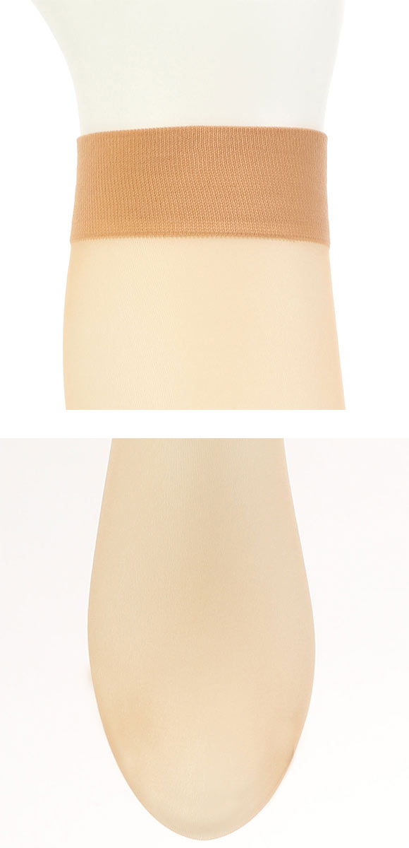 アツギ ショートストッキング なめらかで美しく。夏 3足組 ATSUGI