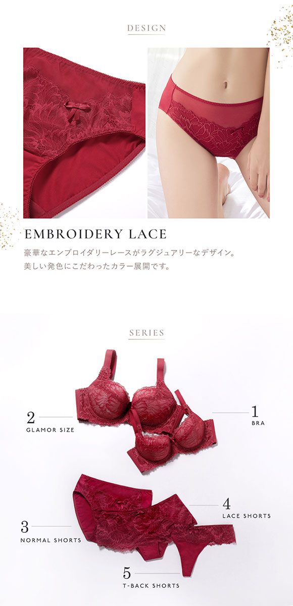 モードマリー Mode Marie×SHIROHATO 超脇肉革命 スタンダード ショーツ M L LL 3L レース 単品 大きいサイズ