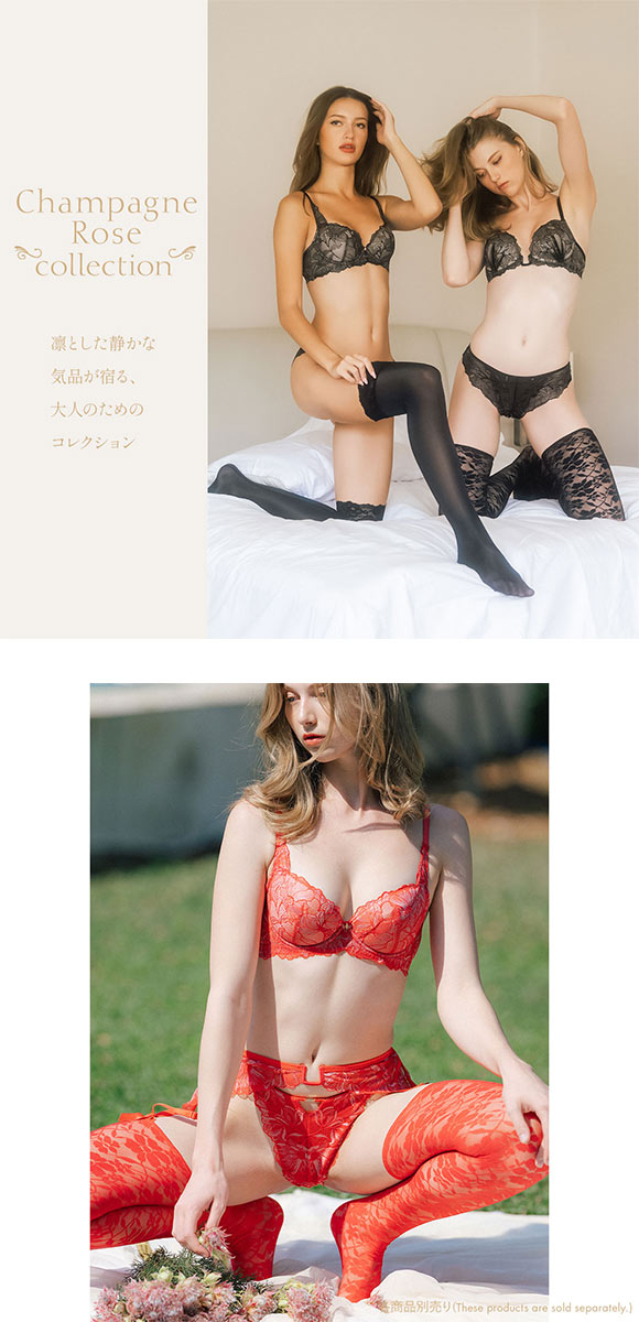 アンブラ Champagne Rose レース ガーターベルト セクシー ランジェリー 下着 ANNEBRA