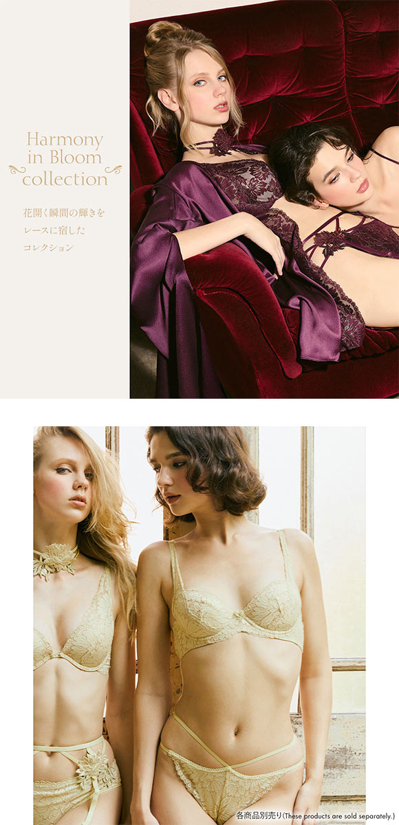 アンブラ Harmony in Bloom デコルテメイクブラジャー 大きいサイズ ANNEBRA