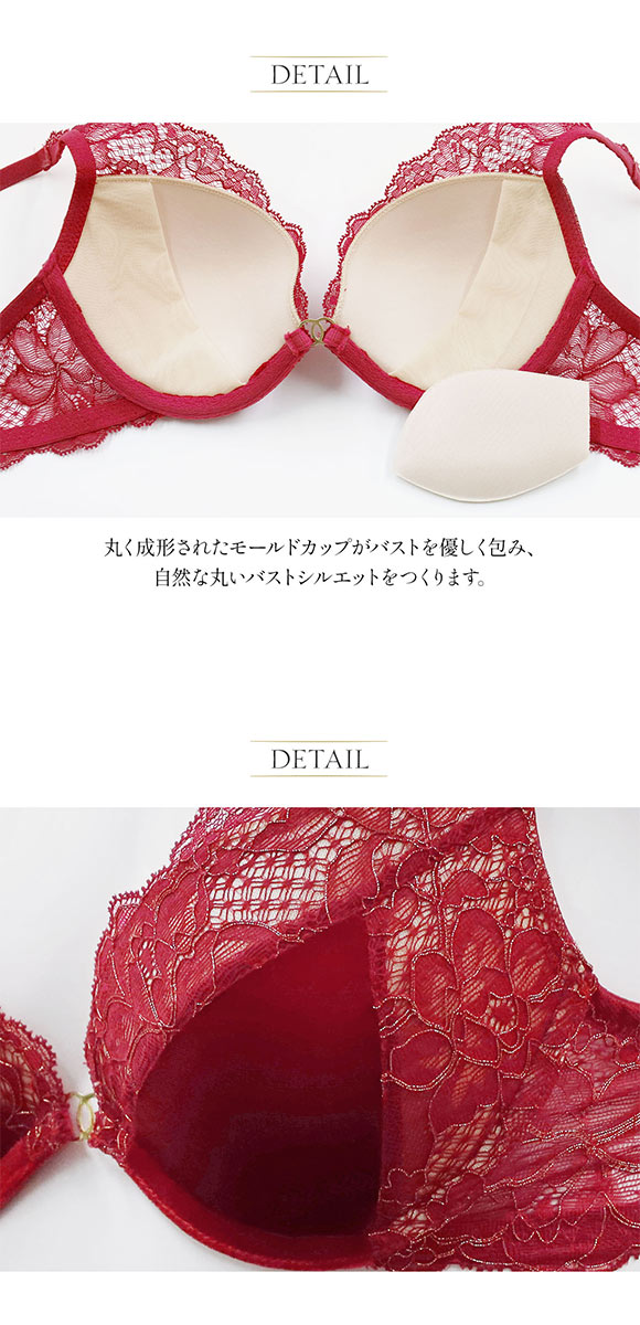 アンブラ Velvet Sin ベロア×レース モールドカップ ブラジャー 大きいサイズ セクシー ベルベット ANNEBRA