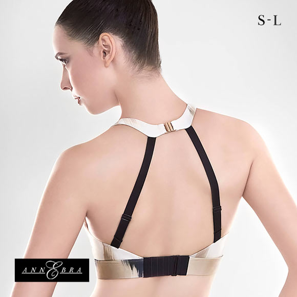 アンブラ ANNEBRA Earth スポーツブラ ブラジャー レディース ノンワイヤー ヨガ トレーニング ランニング 単品 ホルターネック