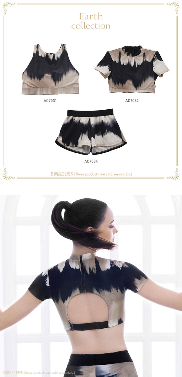 アンブラ ANNEBRA Earth カップ付き ショート丈 トップス 半袖 スポーツウェア トレーニングウェア