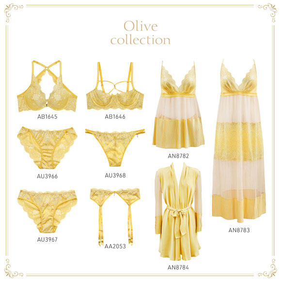 アンブラ ANNEBRA Olive シアーベビードール＆ショーツ セットアップ ルームウェア