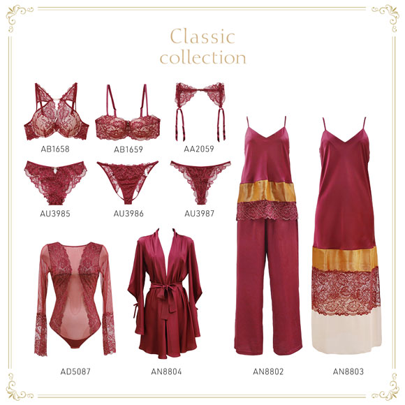 アンブラ ANNEBRA Classic ルームワンピース スリップ ランジェリー セクシー インポート プレゼント 彼女 下着 海外