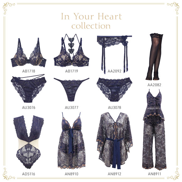 アンブラ In Your Heart 総レース ベビードール&ショーツ セット セットアップ キャミソール ランジェリー ルームウェア ANNEBRA