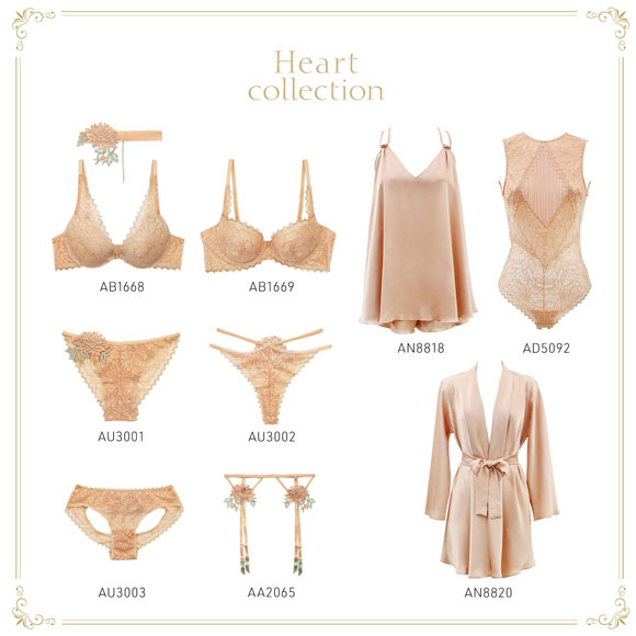 アンブラ ANNEBRA Heart ノーマルショーツ バックオープンデザインショーツ 総レース 単品