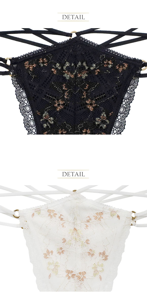 アンブラ Grace ストリングデザインショーツ ANNEBRA