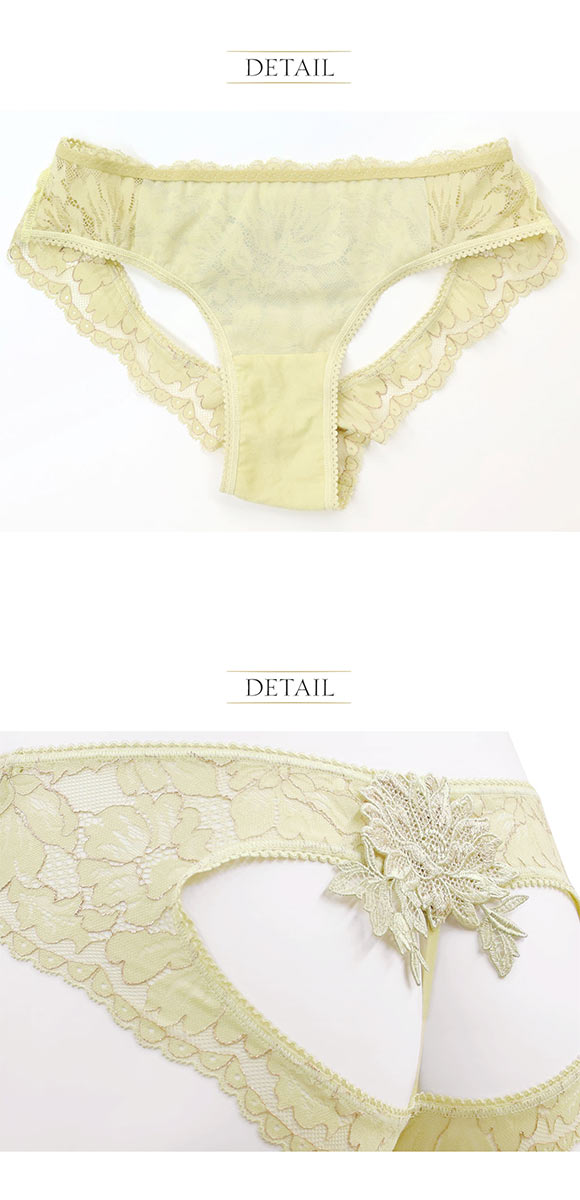 アンブラ Harmony in Bloom バックオープンデザインショーツ 大きいサイズ ANNEBRA