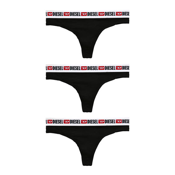 ディーゼル DIESEL WOMENS UFST-STARS-THREEPACK STRING Tバック ショーツ 3枚セット ウィメンズ 3P ソング アンダーウェア