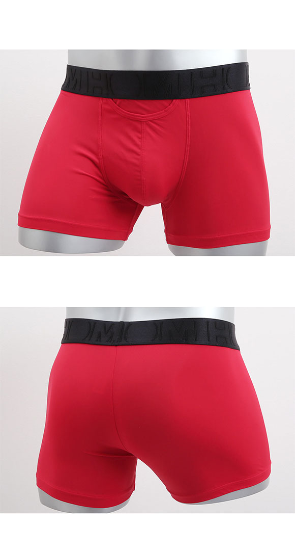 オム HOM Japan Special Collection BOXER BRIEFS HO1 ボクサーパンツ メンズ 前開き アンダーウェア 無地 ソリッド