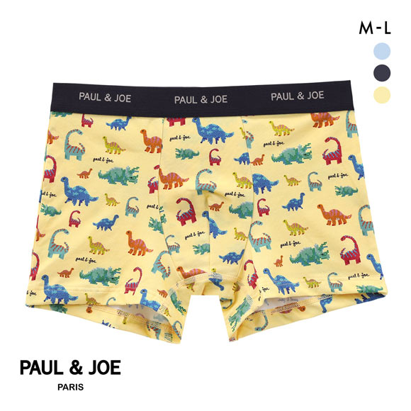 ポール ＆ ジョー JurassicFantasy Part2 ボクサーパンツ メンズ 前とじ アンダーウェア PAUL & JOE