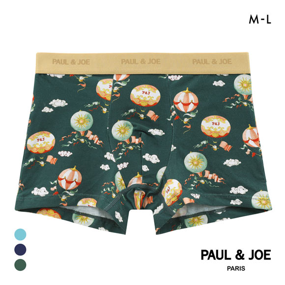 ポール ＆ ジョー ジプシーバルーン ボクサーパンツ メンズ 前とじ アンダーウェア PAUL & JOE