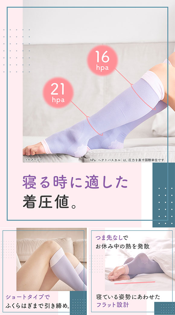 メディキュット MediQttO Drs 寝ながらメディキュット ショートタイプ