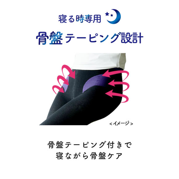 メディキュット MediQttO 寝ながらメディキュット レギンス スパッツ 着圧 骨盤テーピング付き 超高圧力 EX