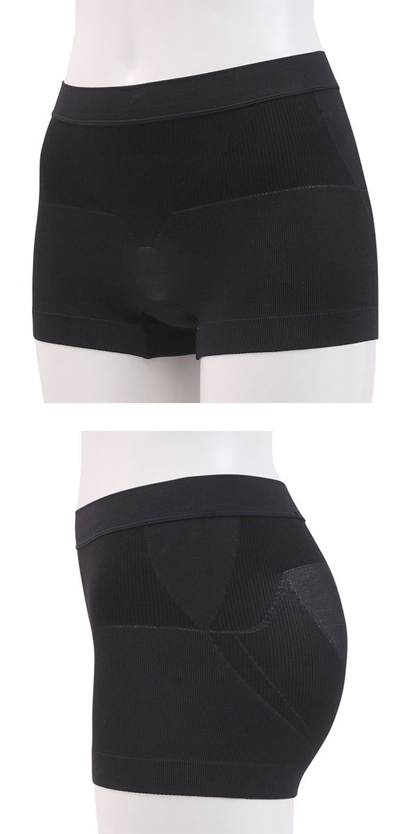 スリムウォーク SLIMWALK BeauActy ビューアクティ スポーツ用 ボーイレングス ショーツ ヒップアップ 美尻