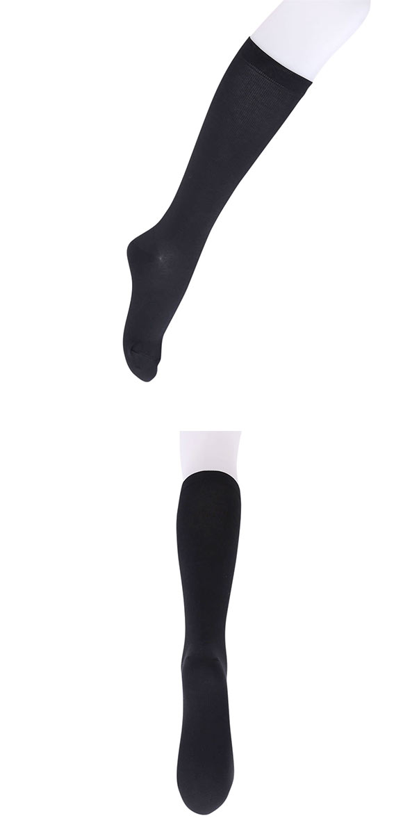 スリムウォーク SLIMWALK 美脚 ハイソックス 靴下 着圧 綿混 ナチュラルfeel