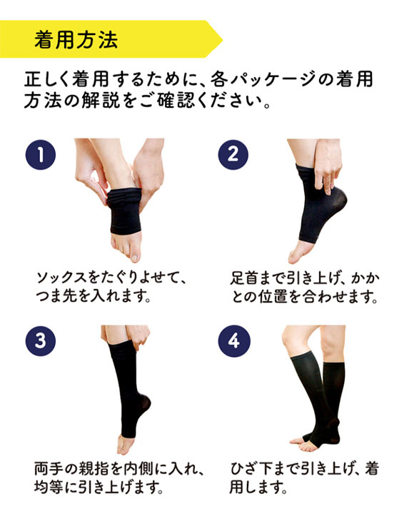 メディキュット MediQttO Drsおうちでメディキュット リンパケア ひざ下オープントゥ