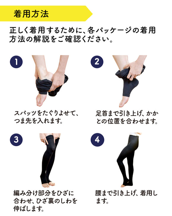 ドクターショール Dr.Scholl Drsおうちでメディキュット スパッツオープントゥ