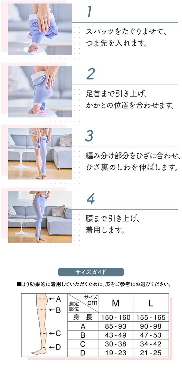 メディキュット MediQttO Drs 寝ながらメディキュット スパッツタイプ