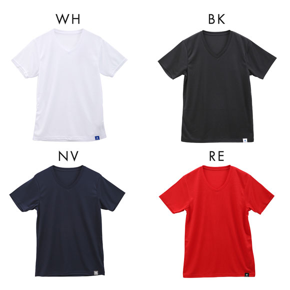 ルコックスポルティフ le coq sportif ハニカムメッシュ 半袖 Vネック Tシャツ メンズ インナー DRY