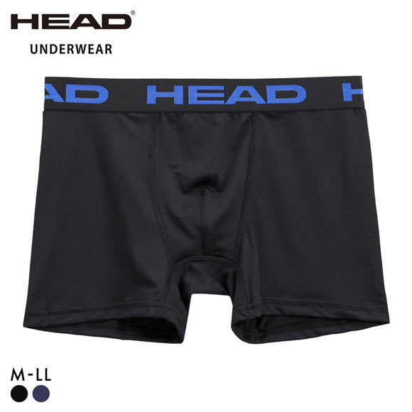 ヘッド ソリッド ボクサーパンツ メンズ 無地 前とじ 超軽量 ボクサーブリーフ HEAD