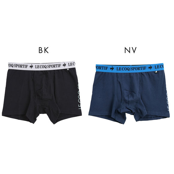 ルコックスポルティフ グラフィックロゴ ボクサーパンツ メンズ 前あき le coq sportif